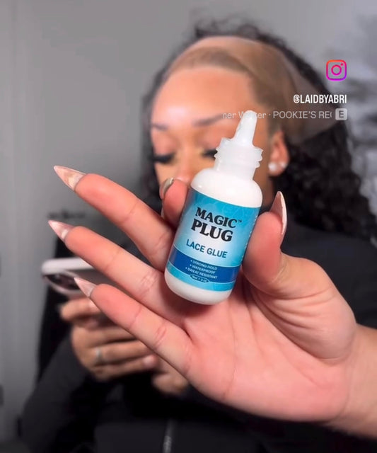 MAGIC PLUG LACE BOND GLUE 1.3oz .